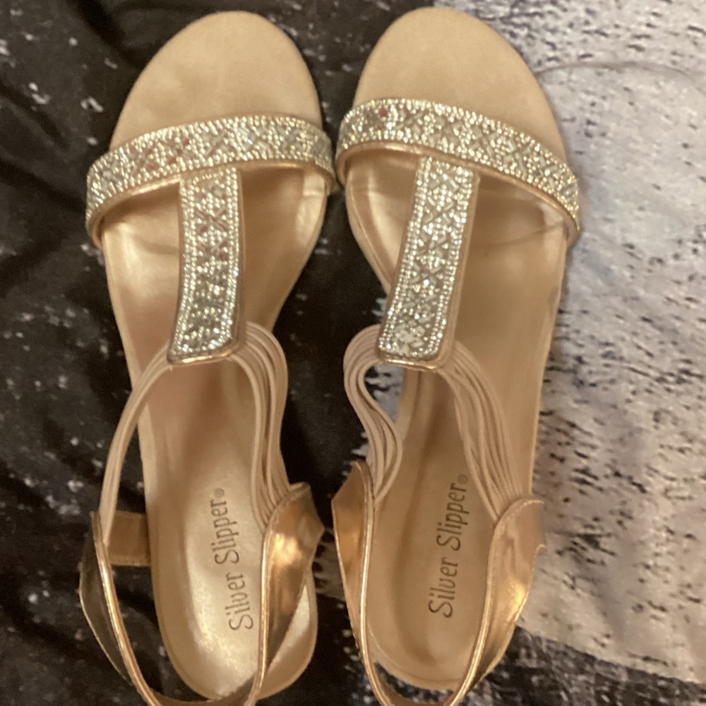 Elegant Gold Sandals